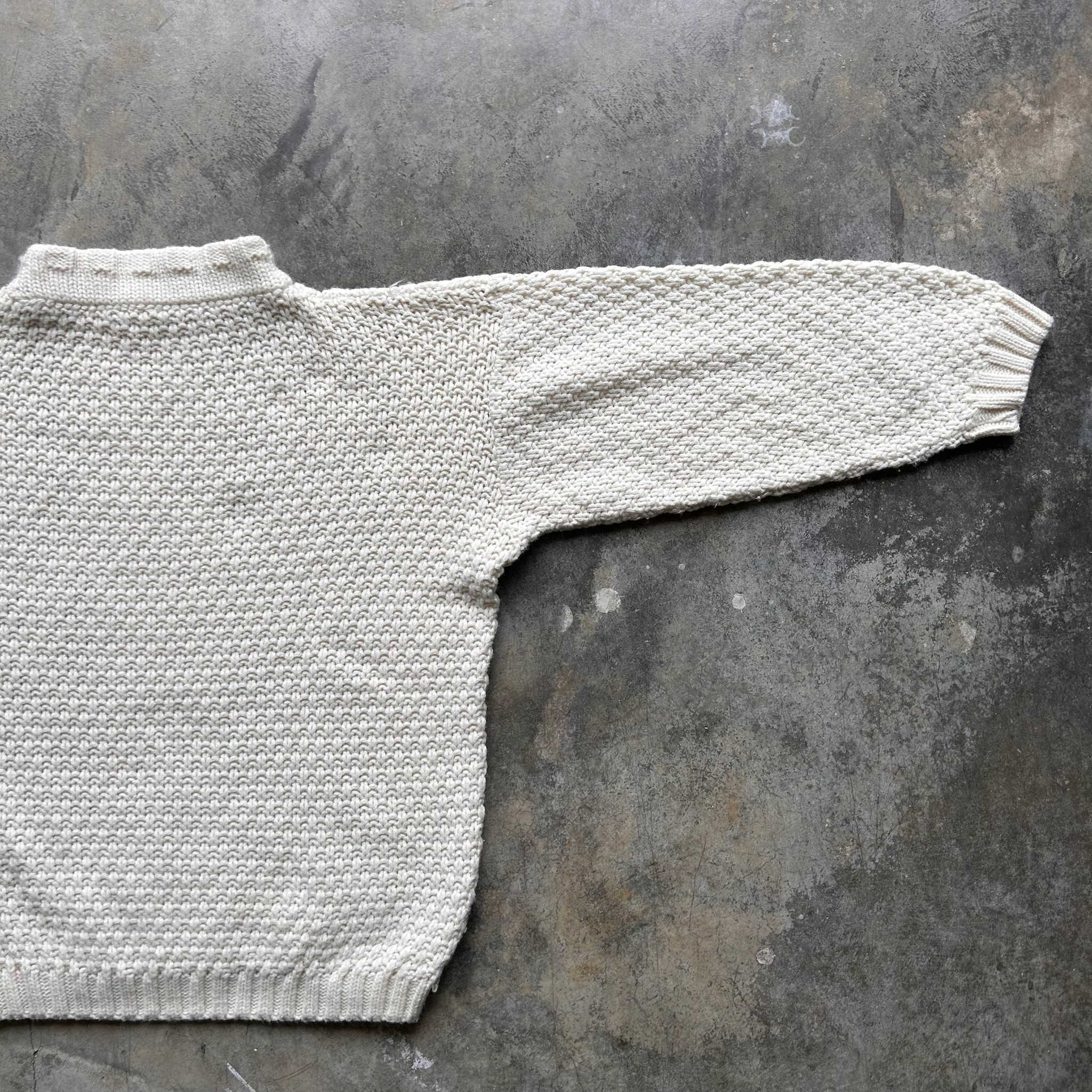 Vintage Boxy Sweater made in Italy (XL)