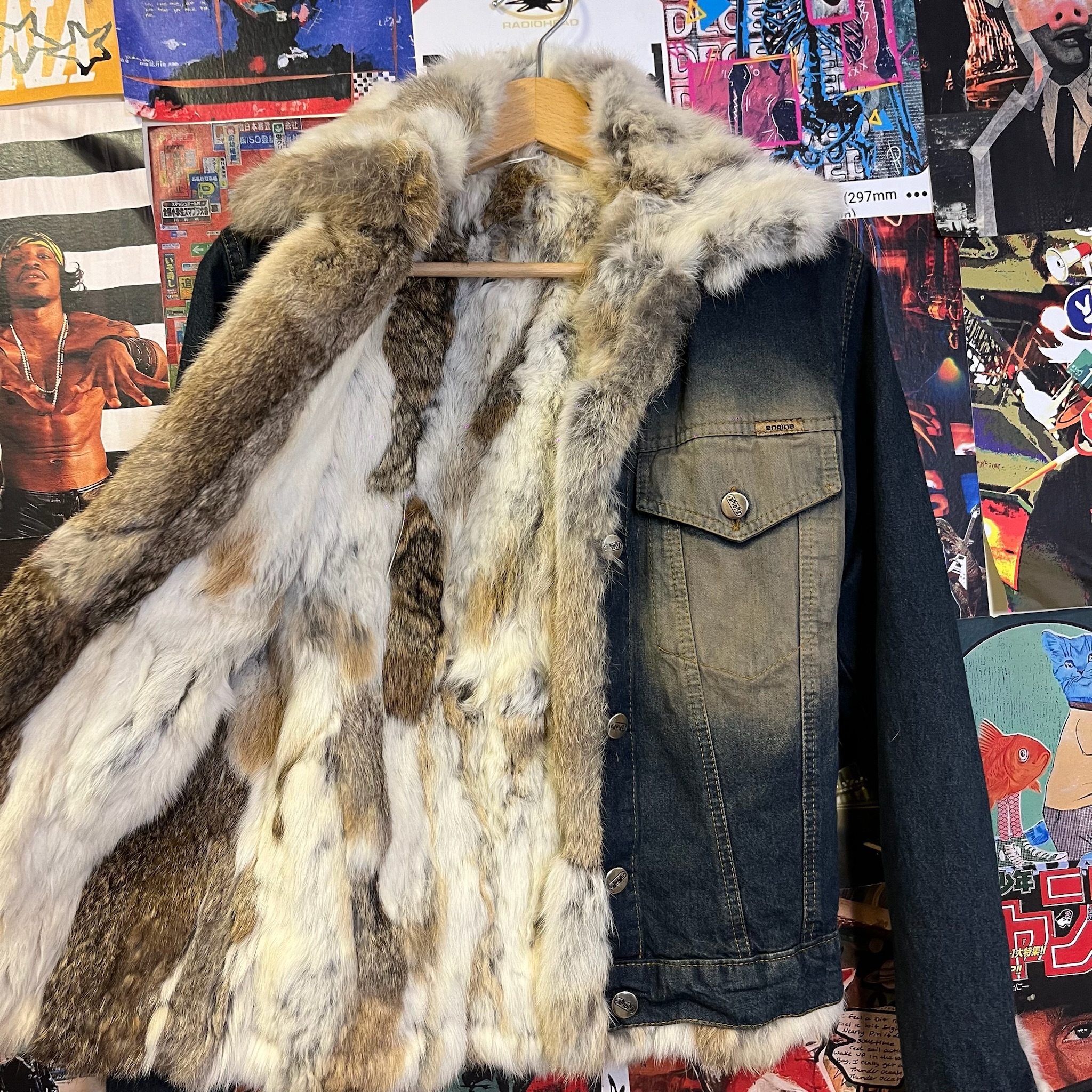 Denim Jacket made in Italy (M)