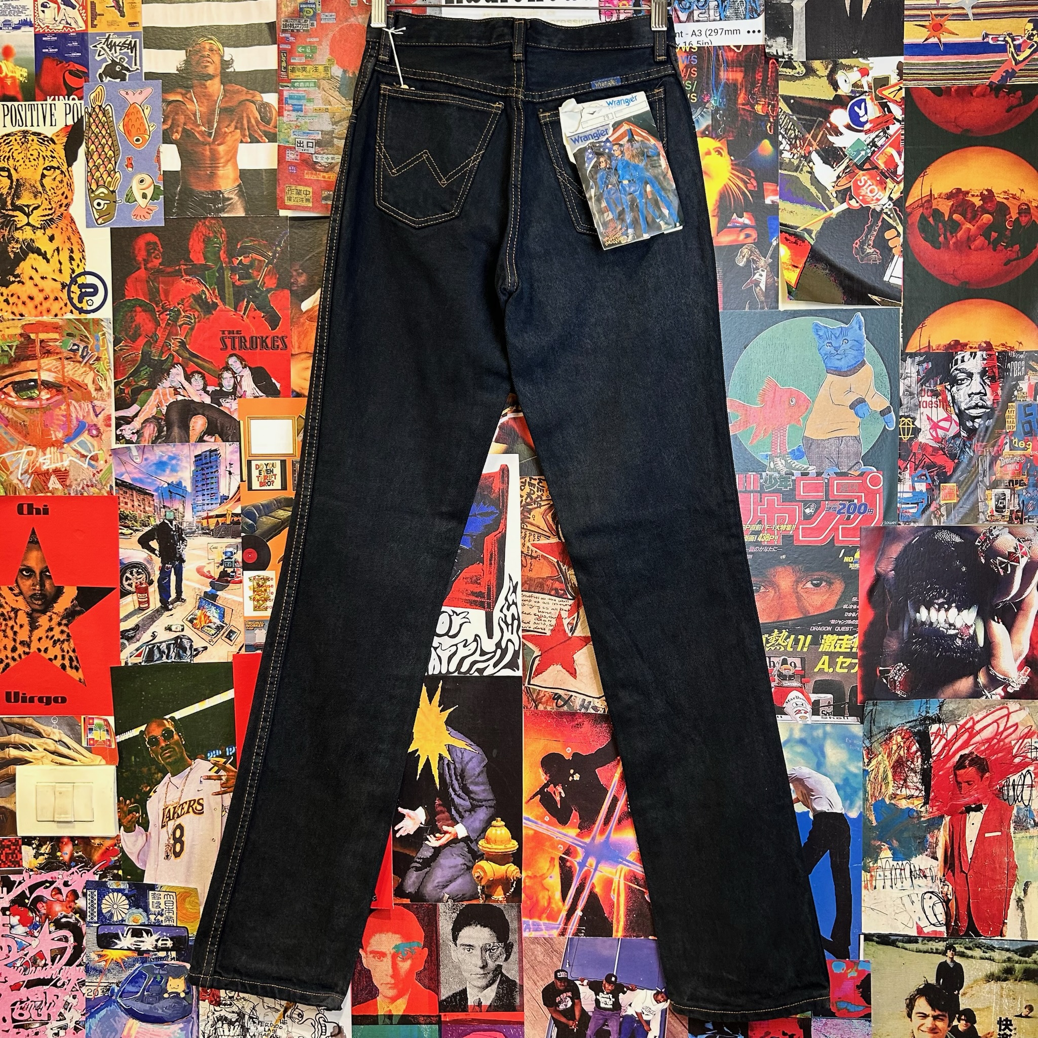 Vintage Deadstock Wrangler Jeans (W29)