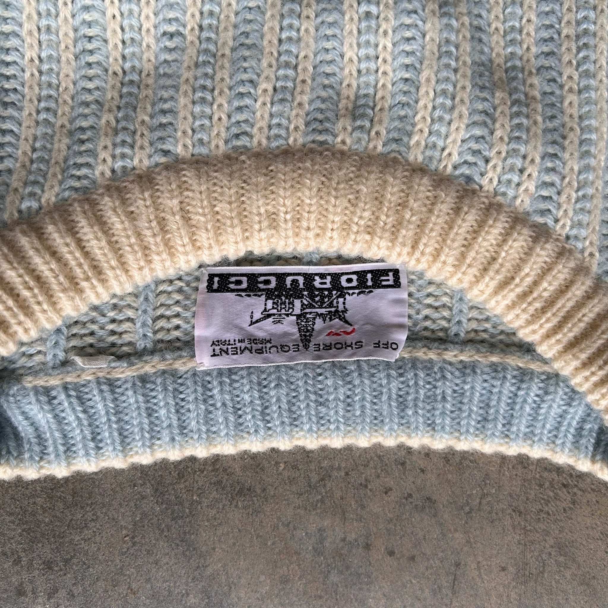 Fiorucci Boxy Sweater made in Italy (S)