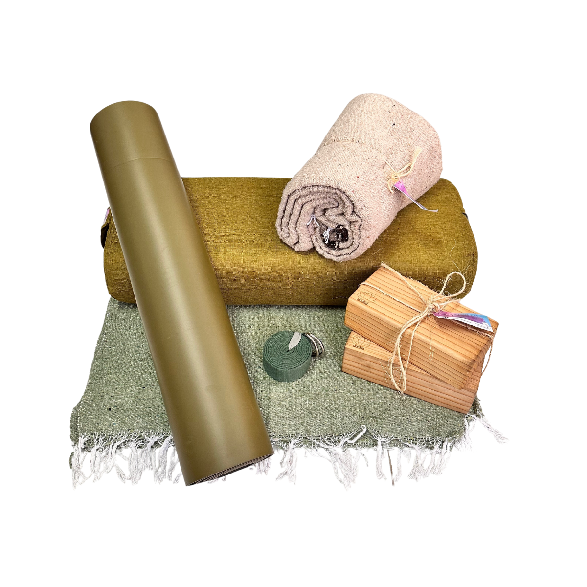 Manta Restaurativa oliva