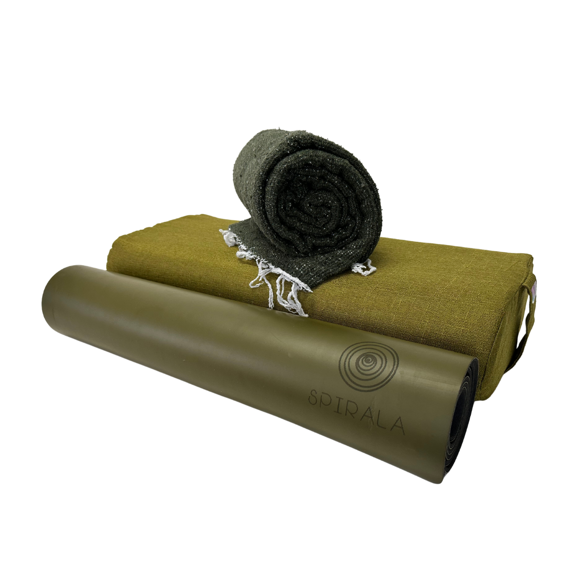 Manta Restaurativa verde militar