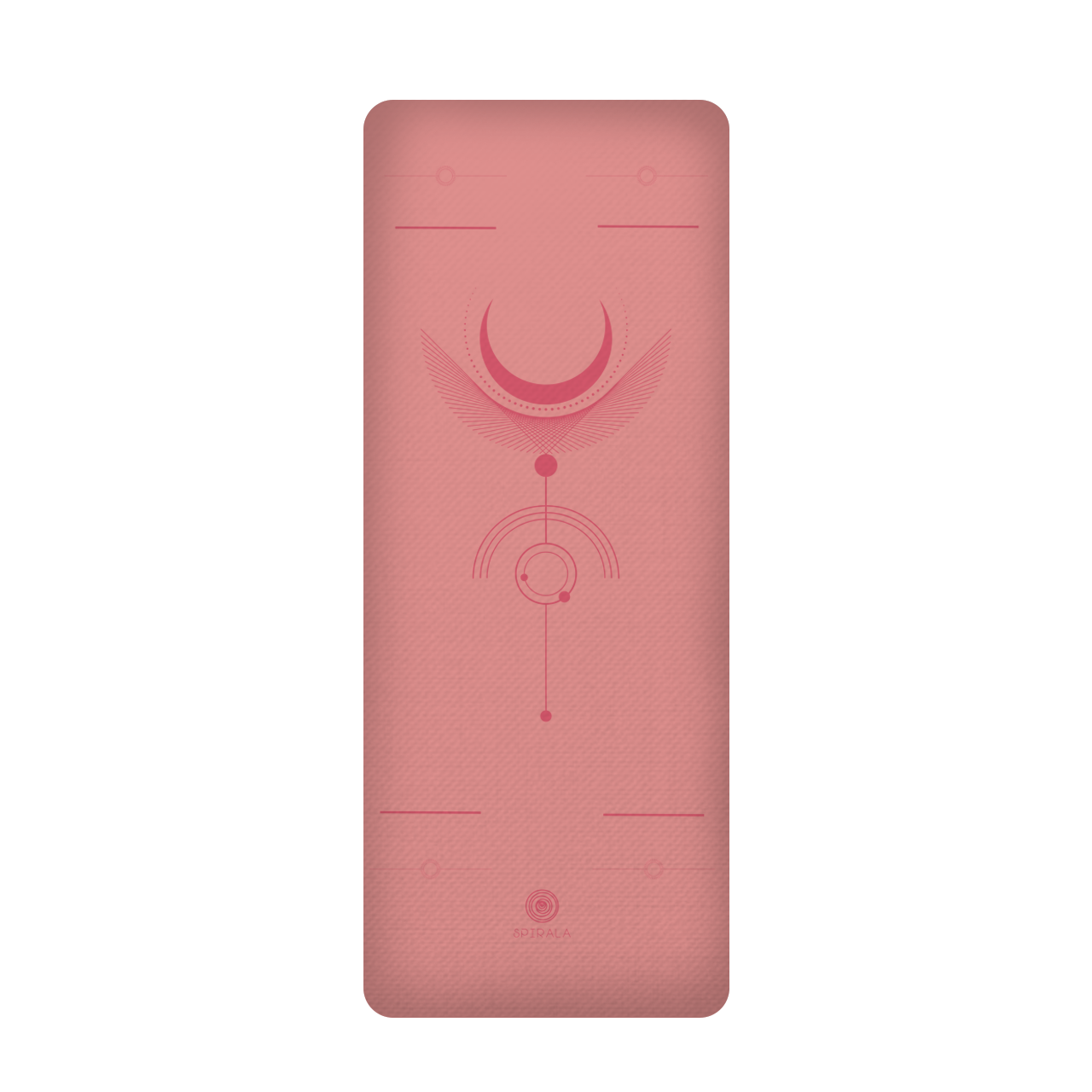 Mat Spirala Orbita Rosa