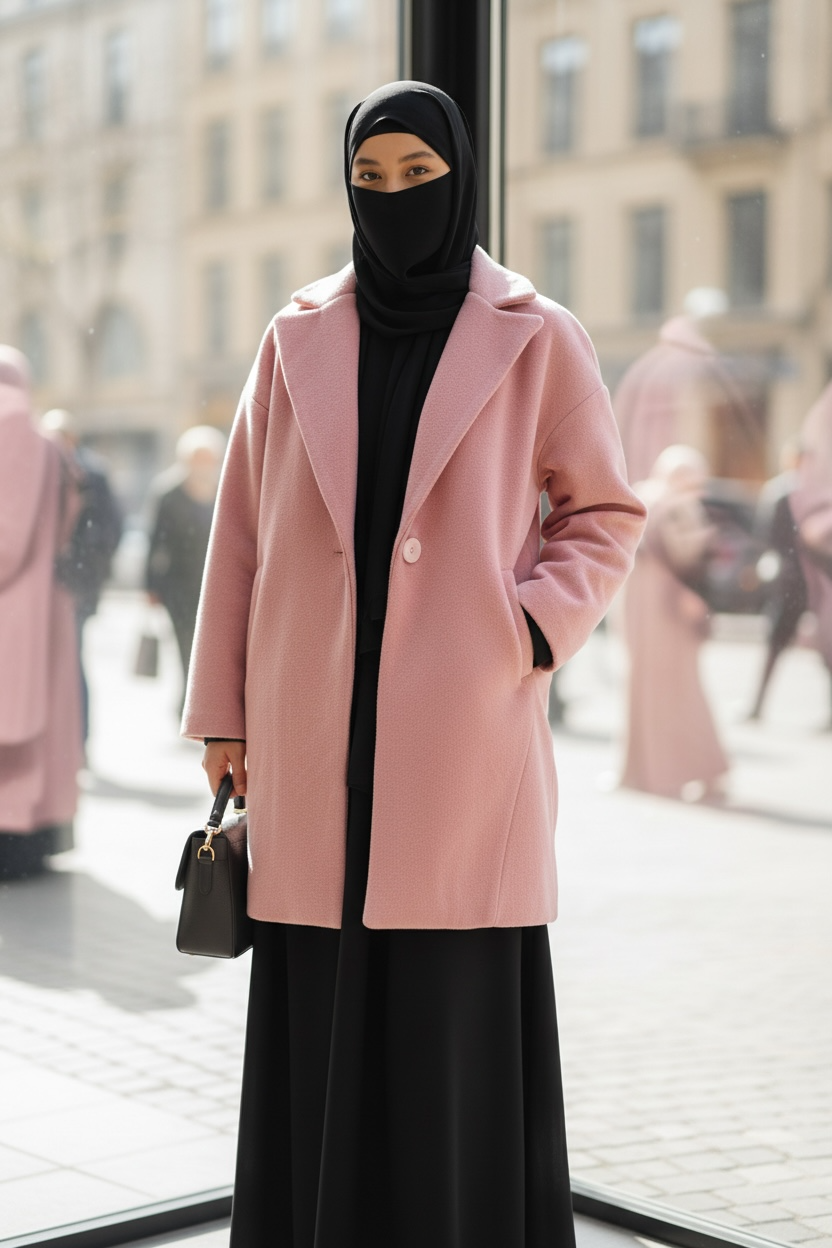 Pink Long Coat