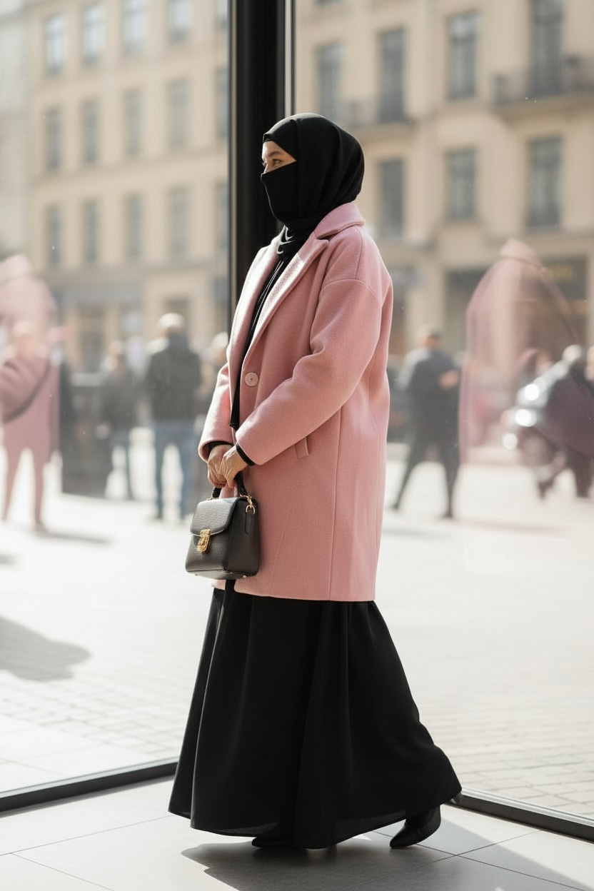 Pink Long Coat