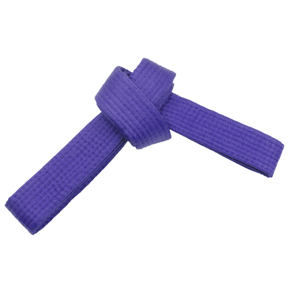 Purple Solid Color Rank Promotion Belt
