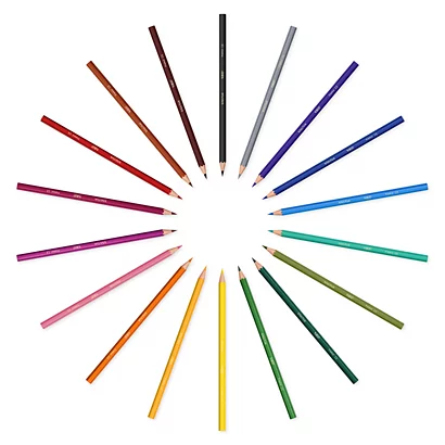 Crayons de Couleur BIC Kids x24 longue durée