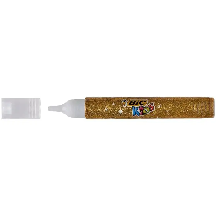 Colle pailletée métallisée BIC Kids glitter glue Metallic x6