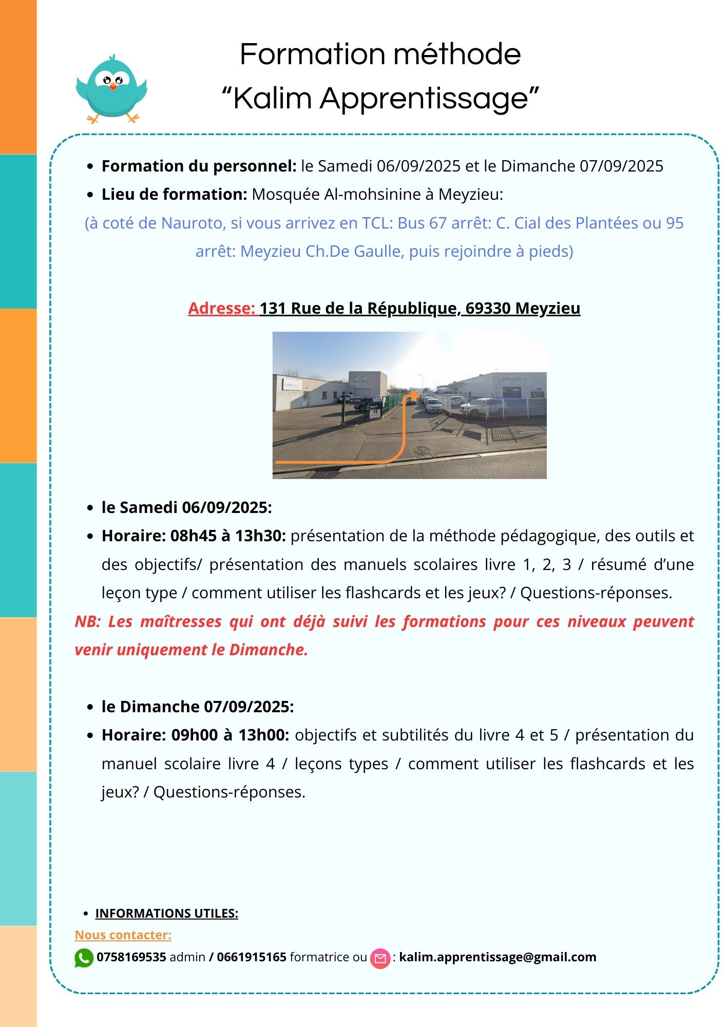 Formation méthode "Kalim Apprentissage"