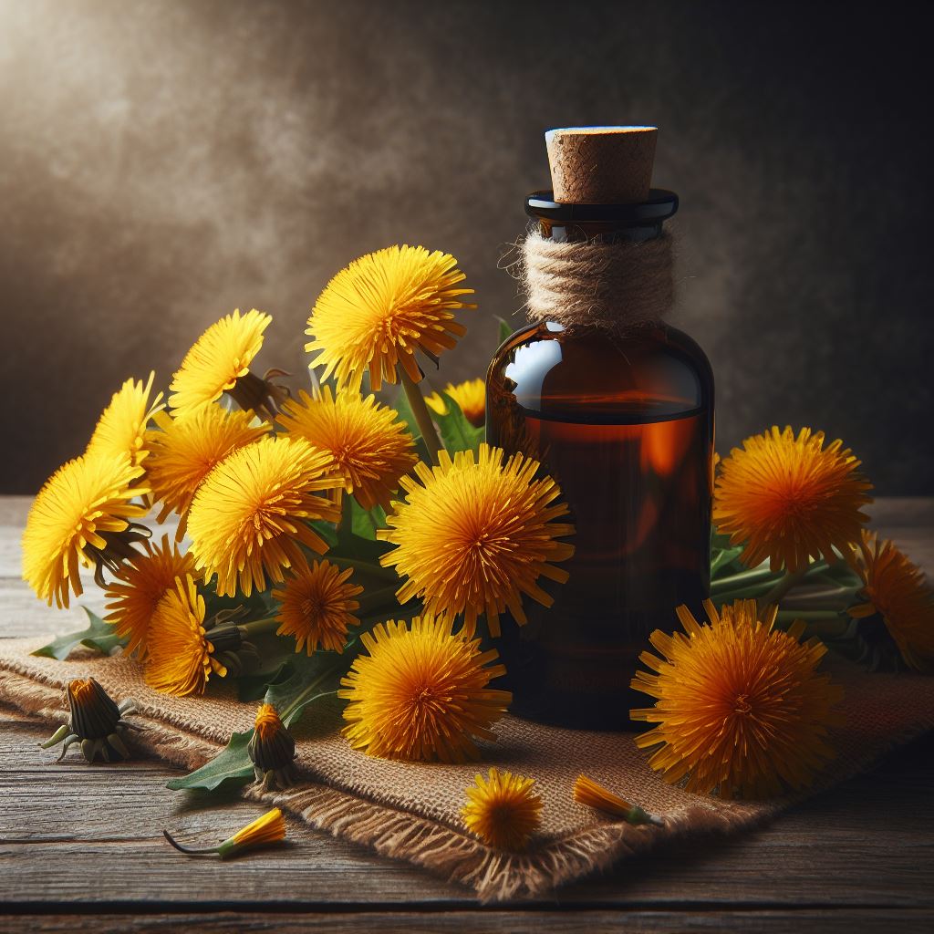 Dandelion syrup