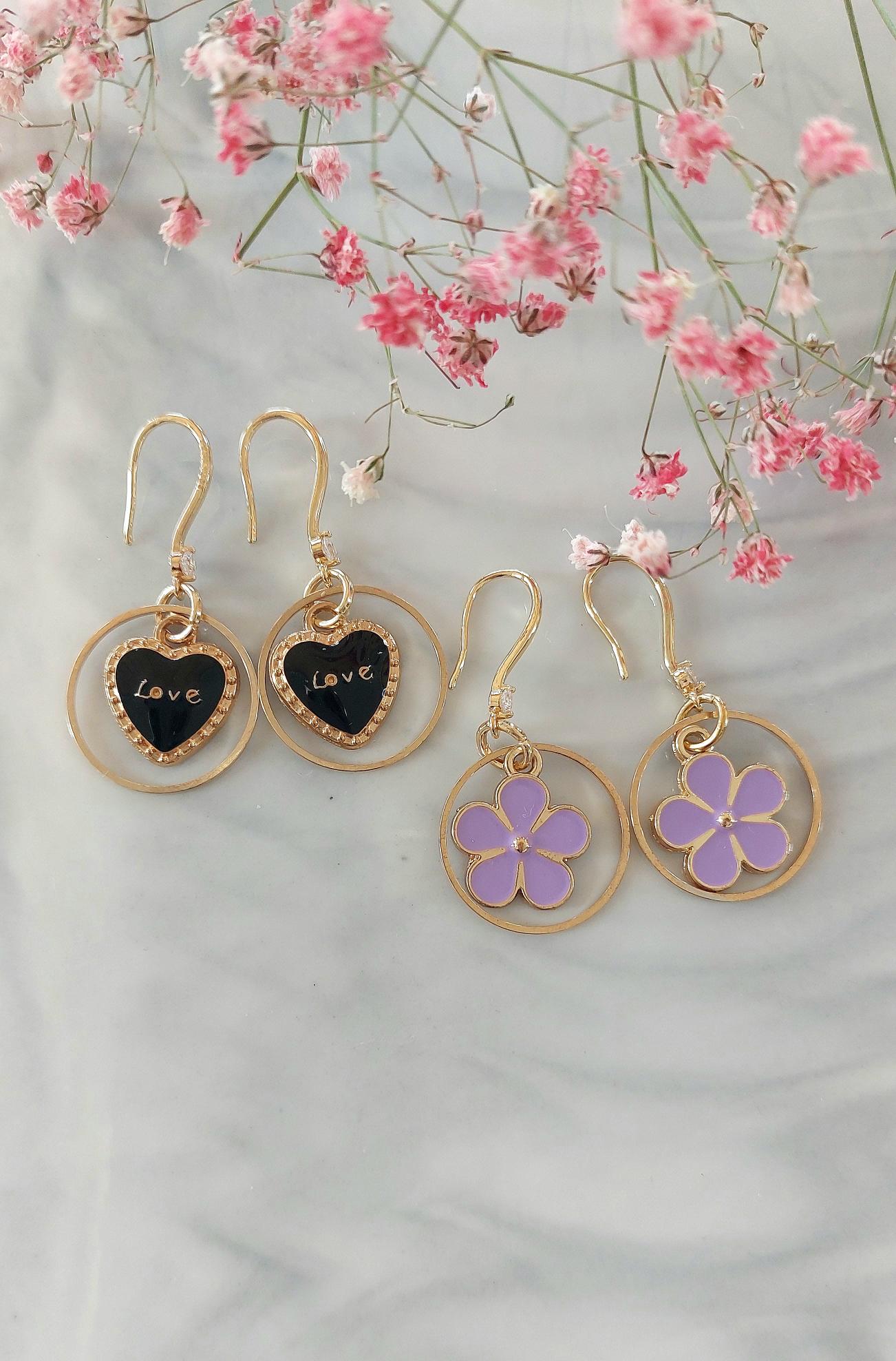 Σκουλαρίκια με Σμάλτο 🦋🌹💎🎀