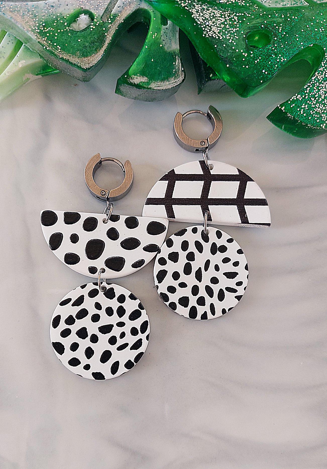Σκουλαρίκια σε στυλ Boho "Afrika" 🐯 