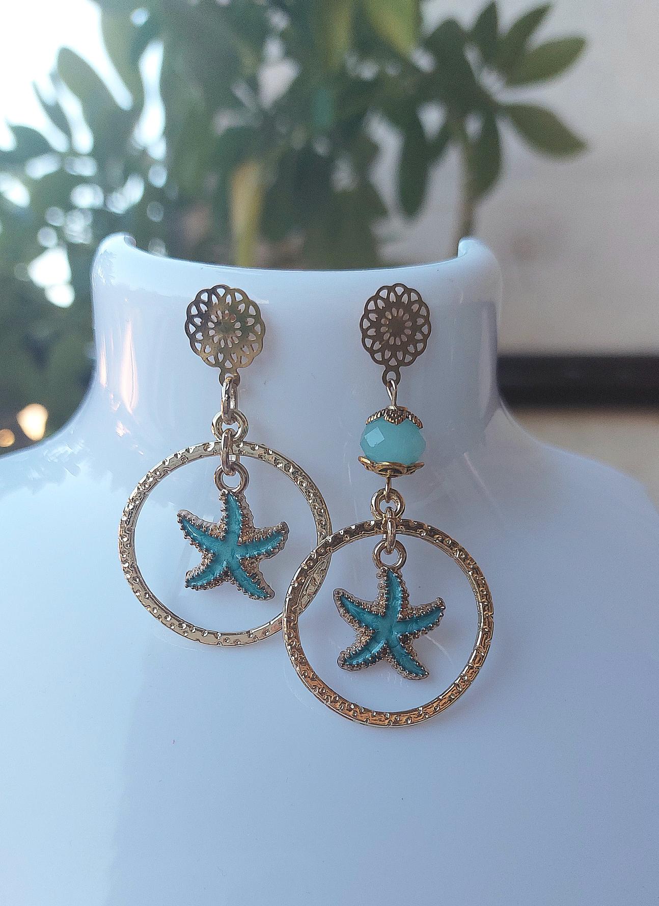 Καλοκαιρινά Σκουλαρίκια σε στύλ Boho