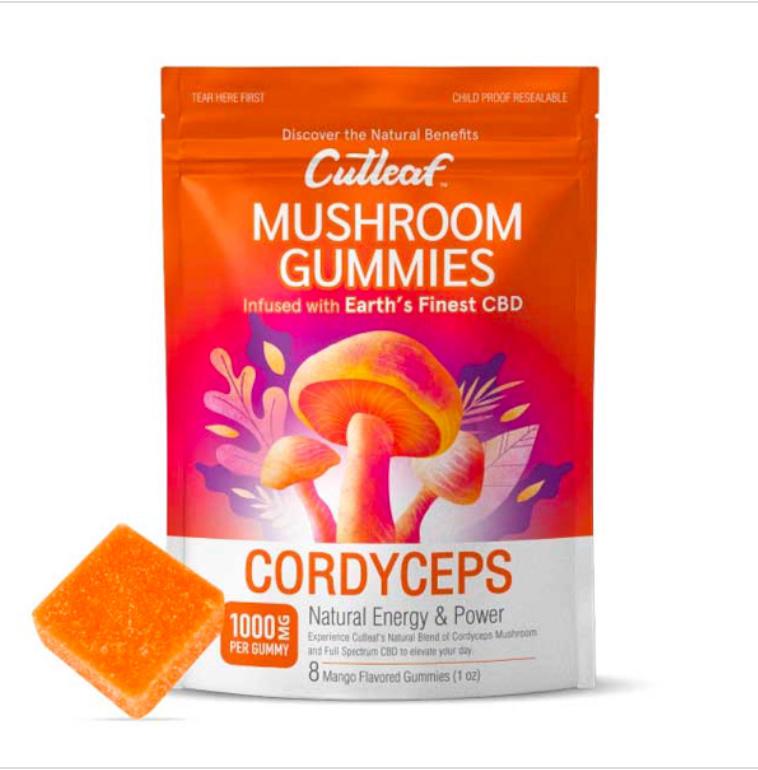 Cordyceps Mushroom infused Gummies