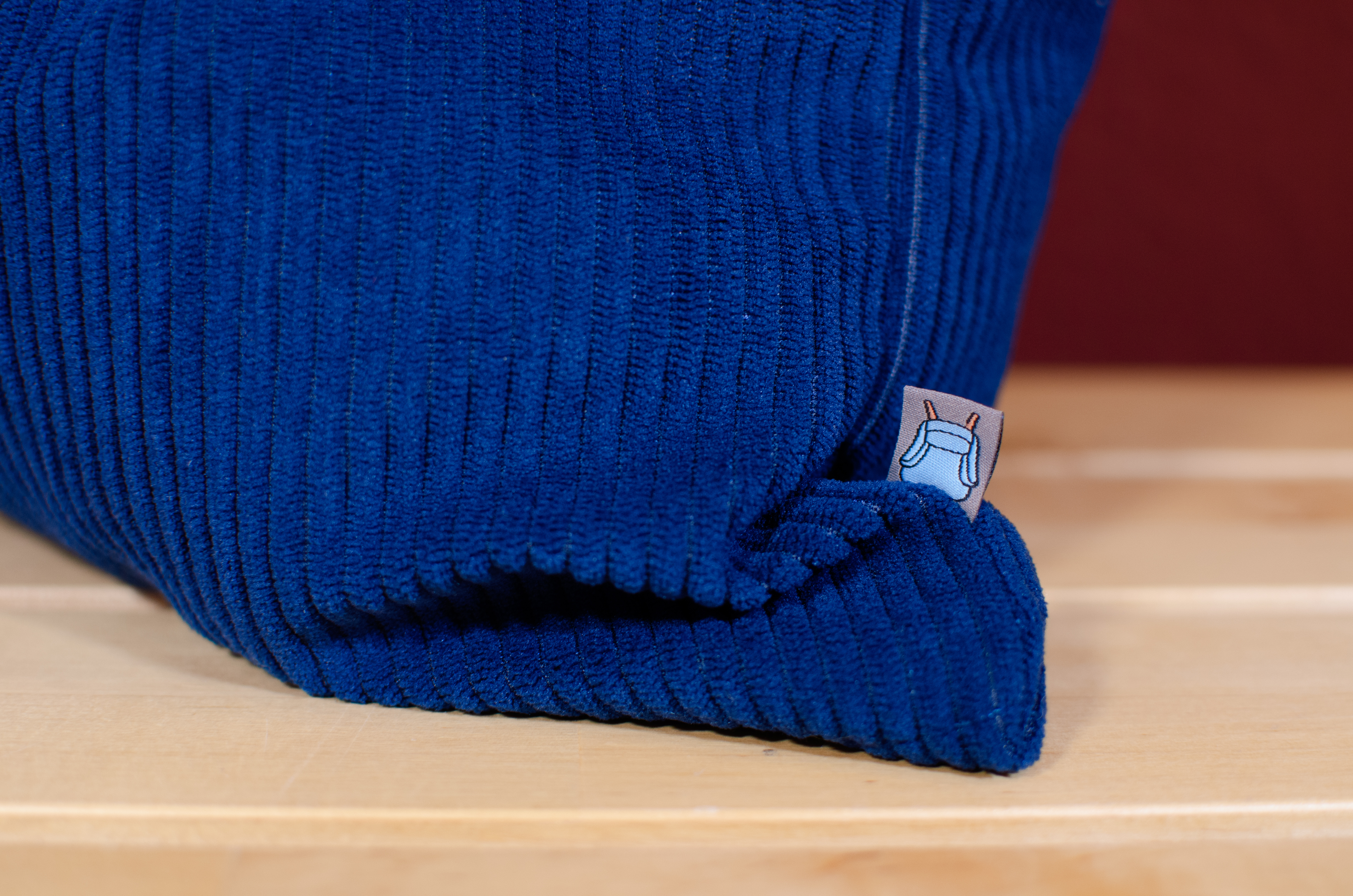 Kissenhülle Cord Marineblau