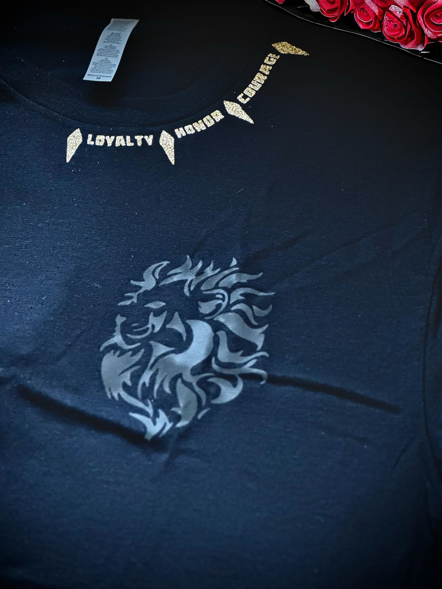  Elevate your active lifestyle with the " Lioness " T-shirt, the embodiment of Strength &  Sophistication.