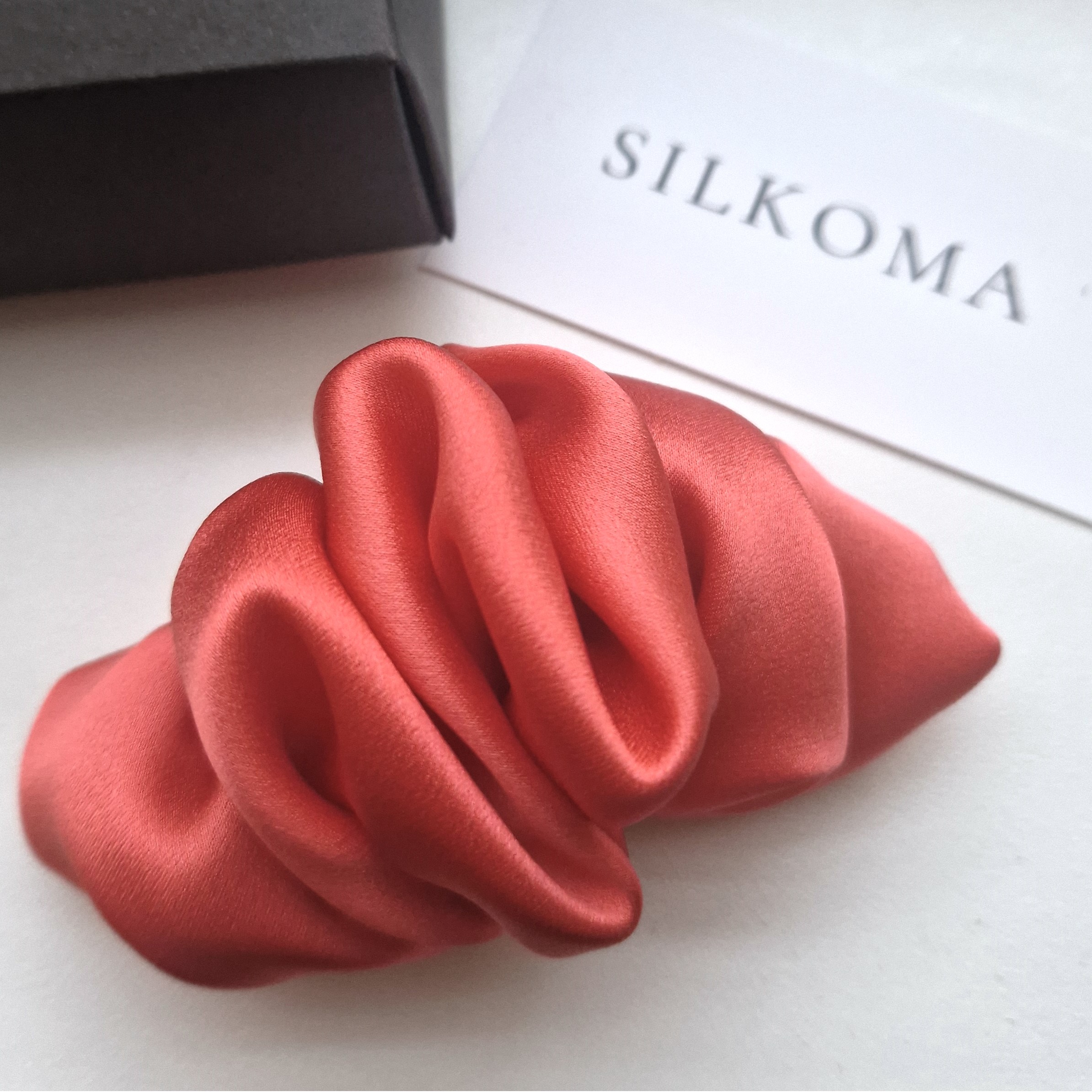 Koralų rožinis segtukas