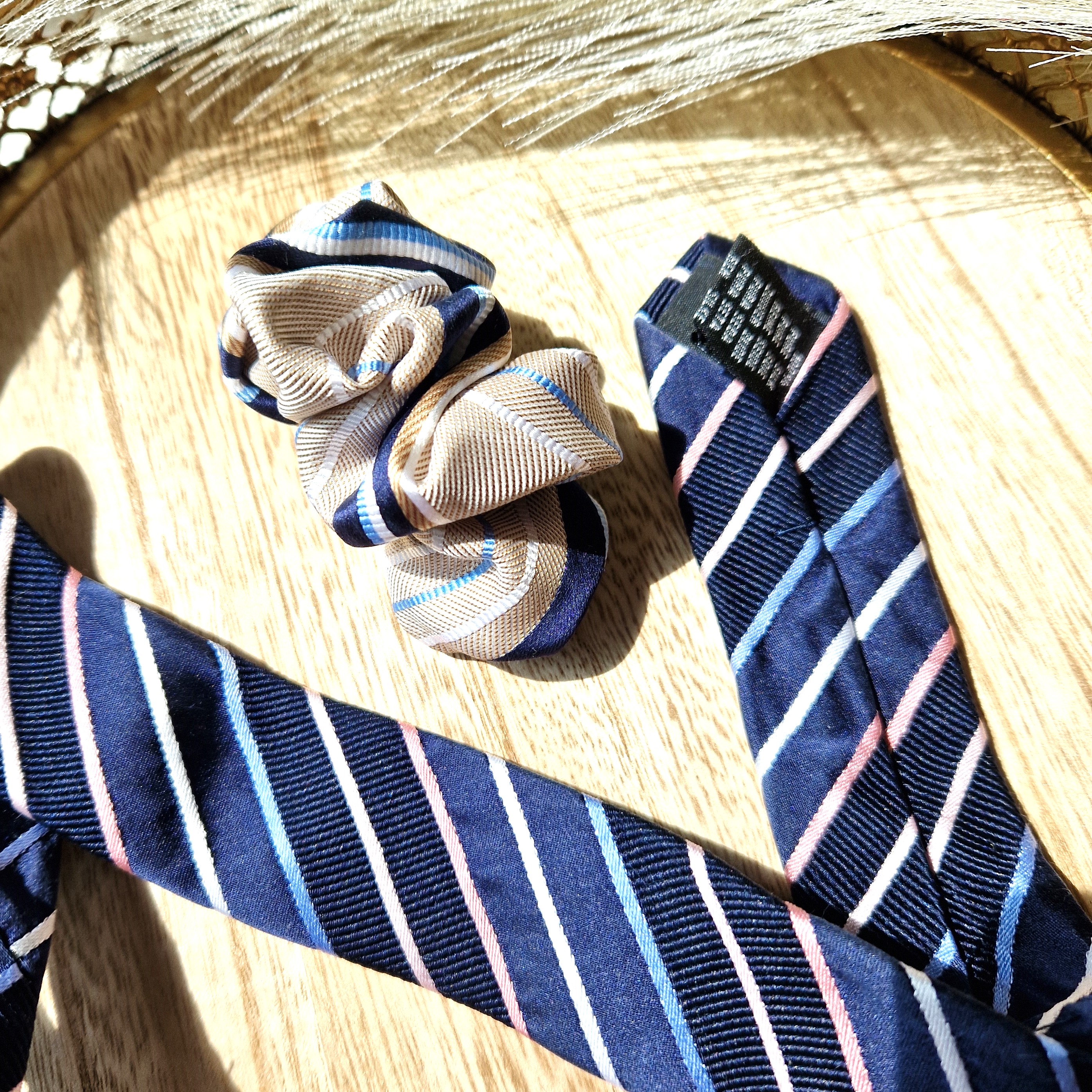 Vintažinis natūralaus šilko plaukų lankelis