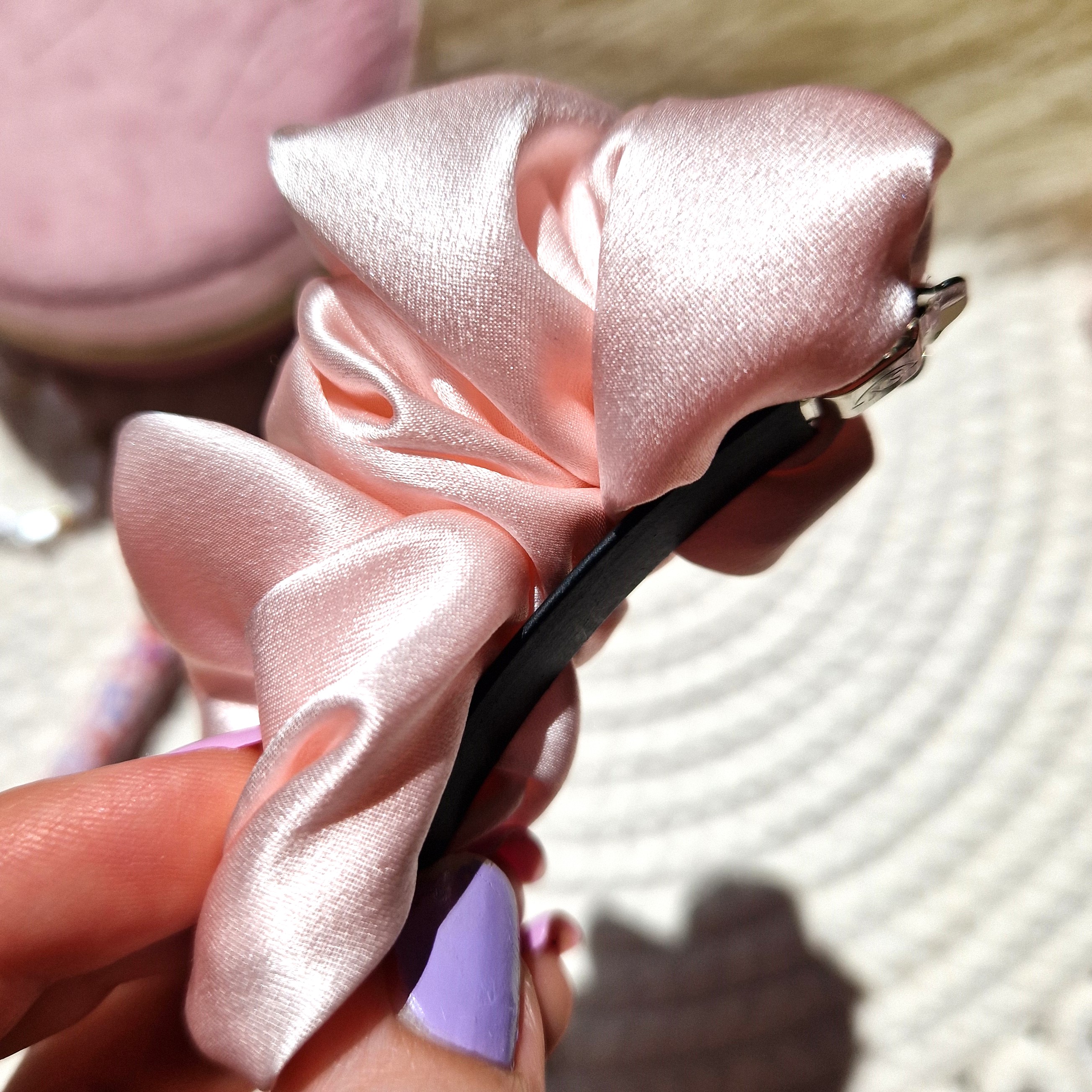 Švelnus rožinis segtukas