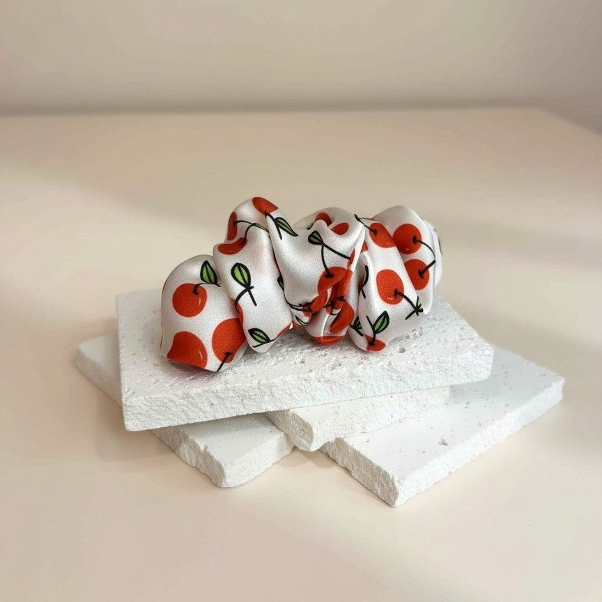 Baltas su vyšniomis