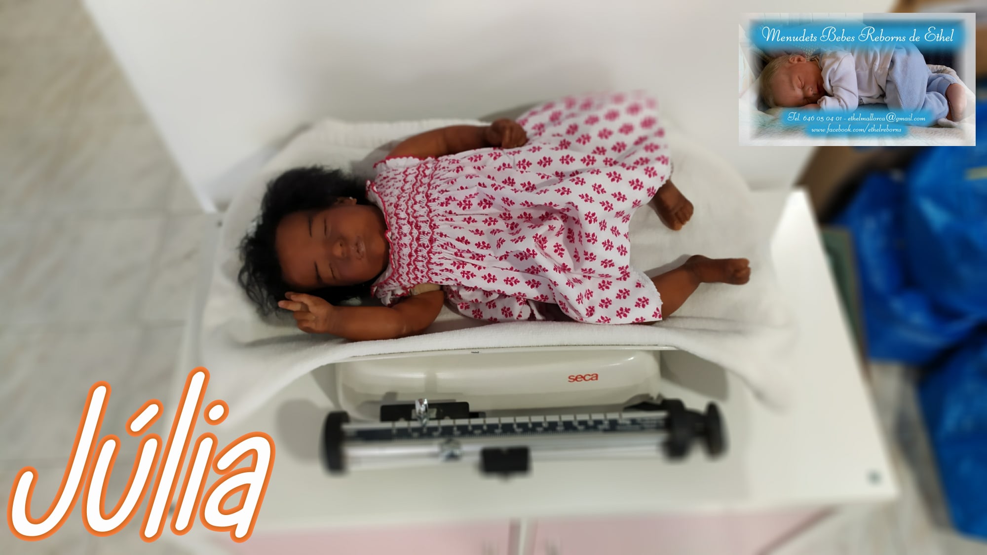 JÚLIA - BEBÉ REBORN