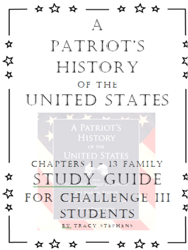 FALL Family Study Guides for Ch. 1-13 