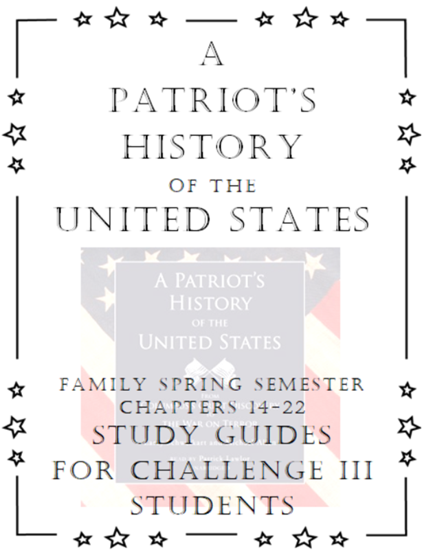 Spring Family Study Guides for Ch 14-22 (free slides included)