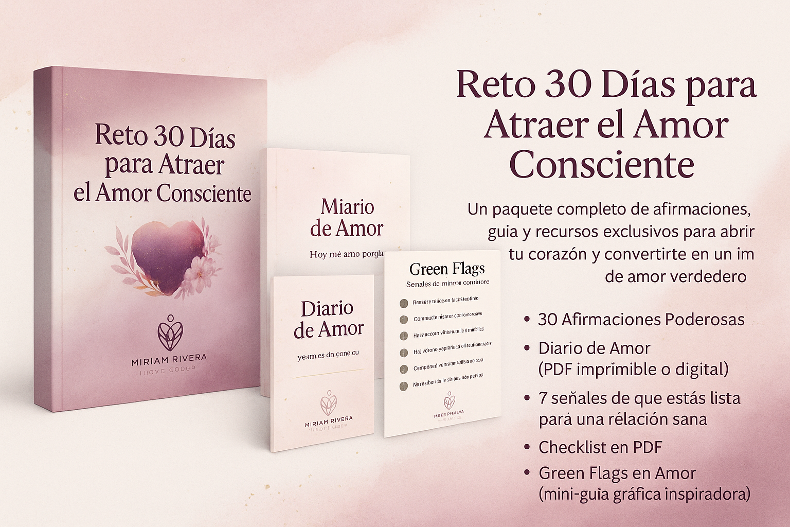Reto de 30 dias para atraer el amor Consciente 