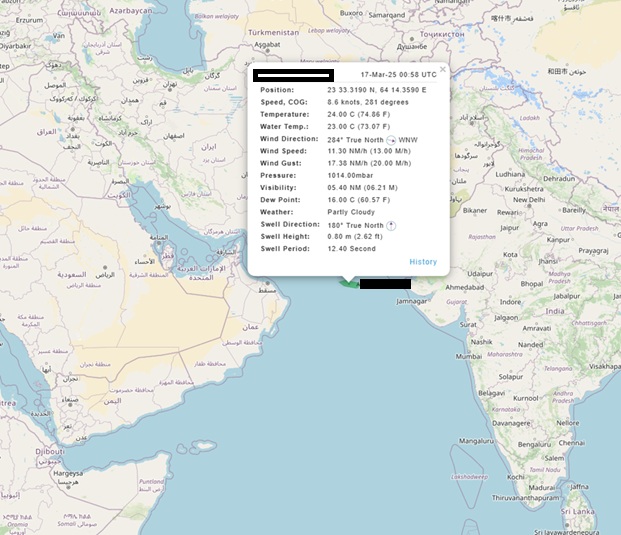 VESSEL TRACKING