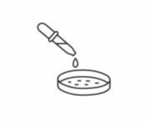 Nagų pasėlis grybams nustatyti