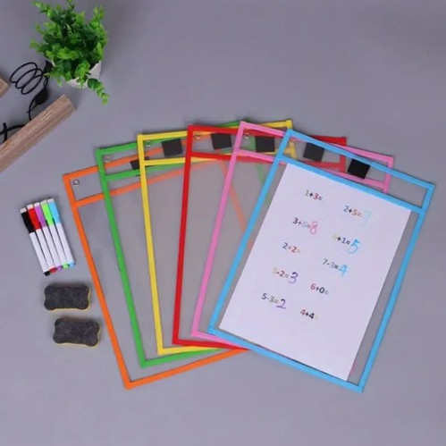 Pochettes En Plastique Transparent Réutilisables