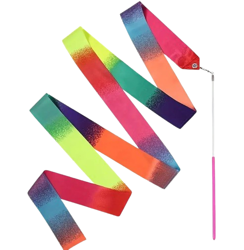 Ruban de gymnastique multicolore