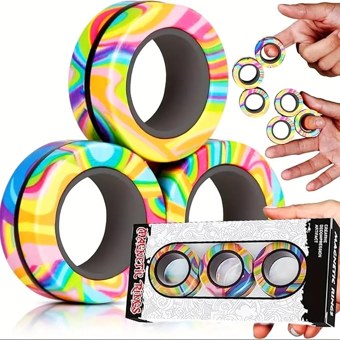 Anneaux magnétiques Fidget