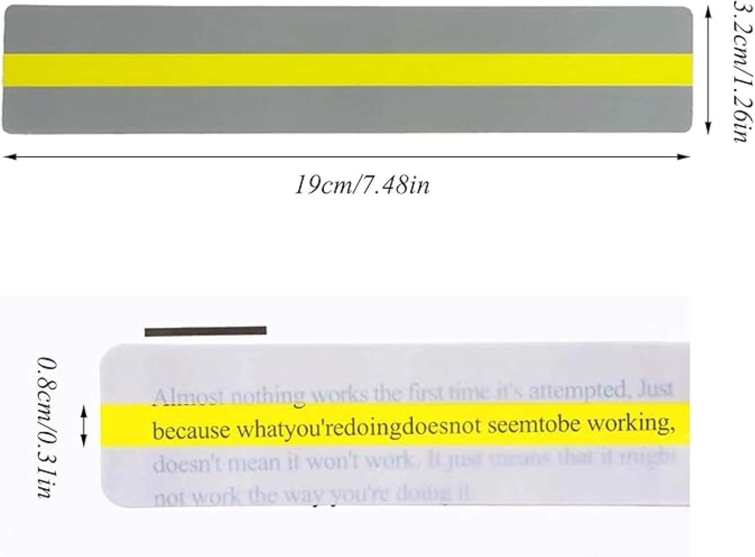 Aide de Lecture Guidée Bandes de Surbrillance Colorées 