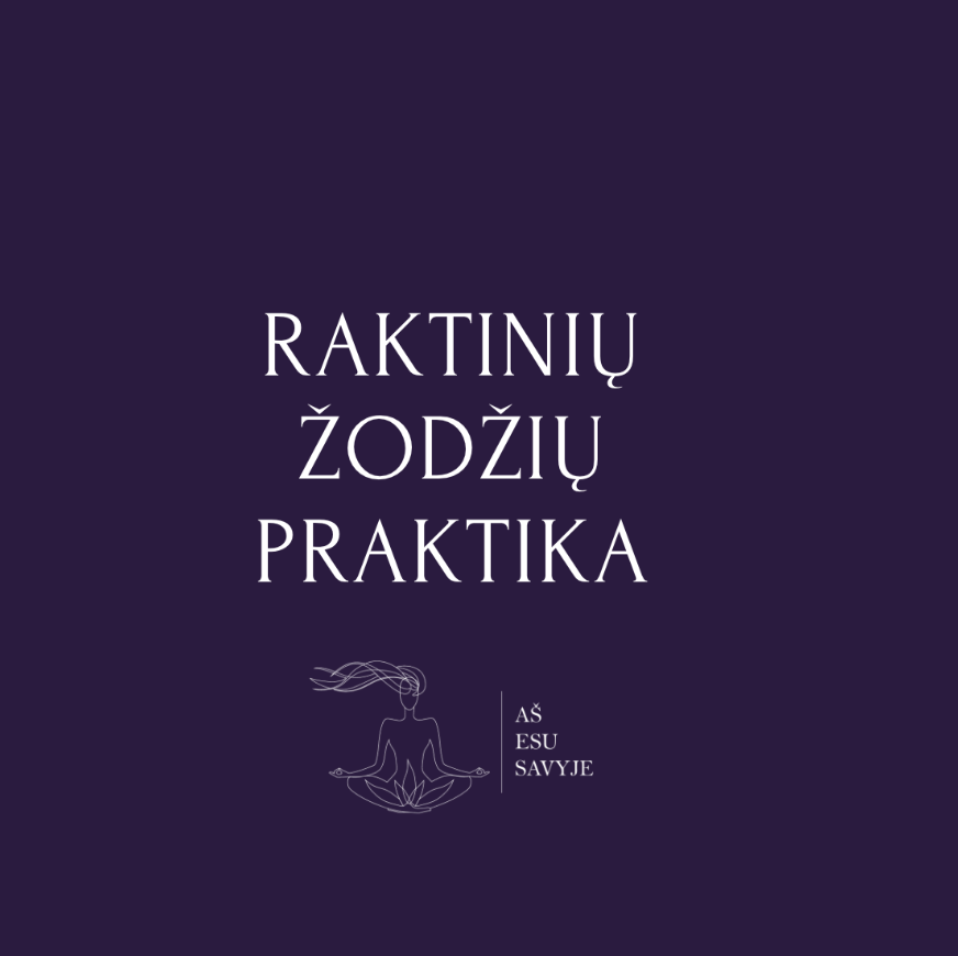 Raktinių žodžių praktika