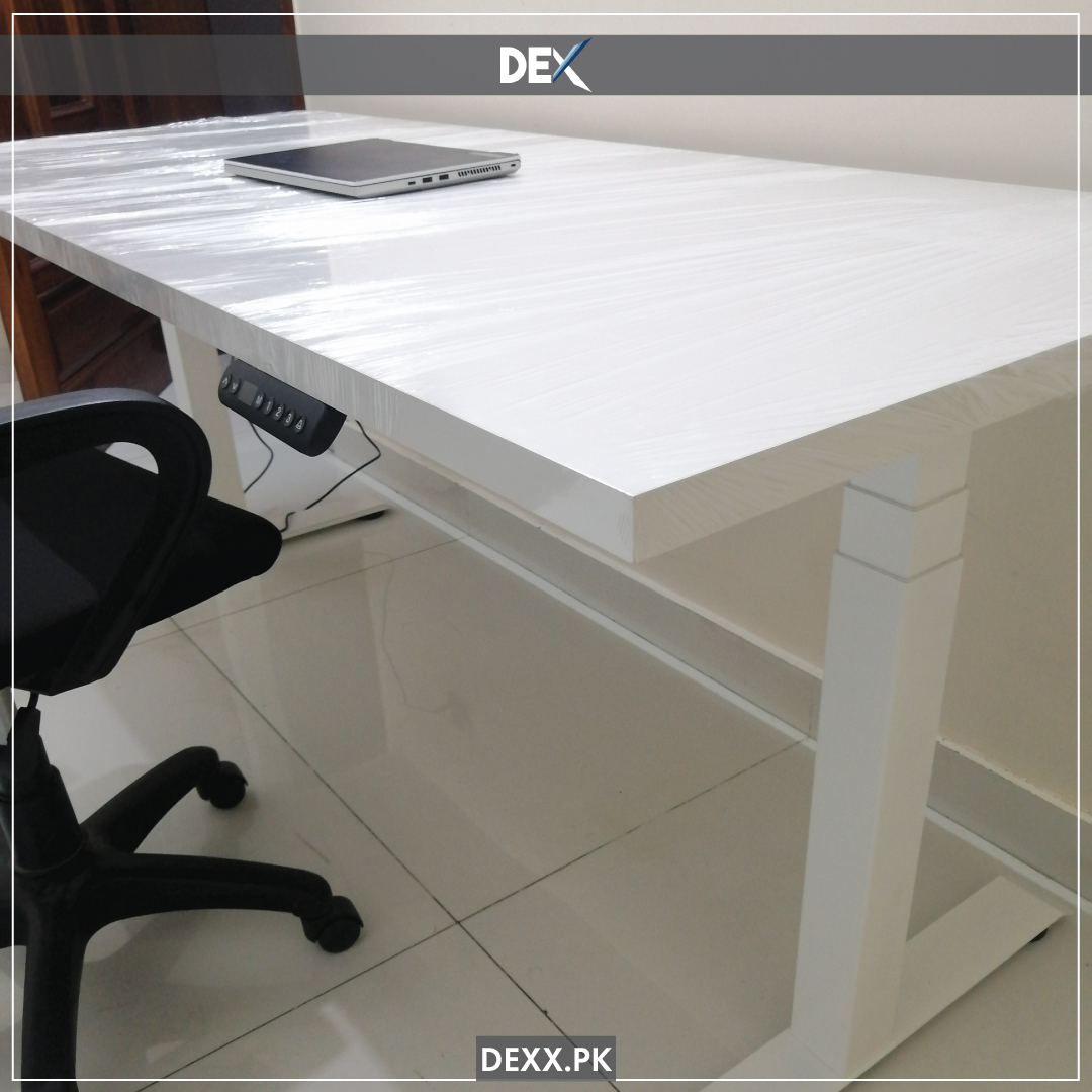 Large size WhiteTable top for standing desk