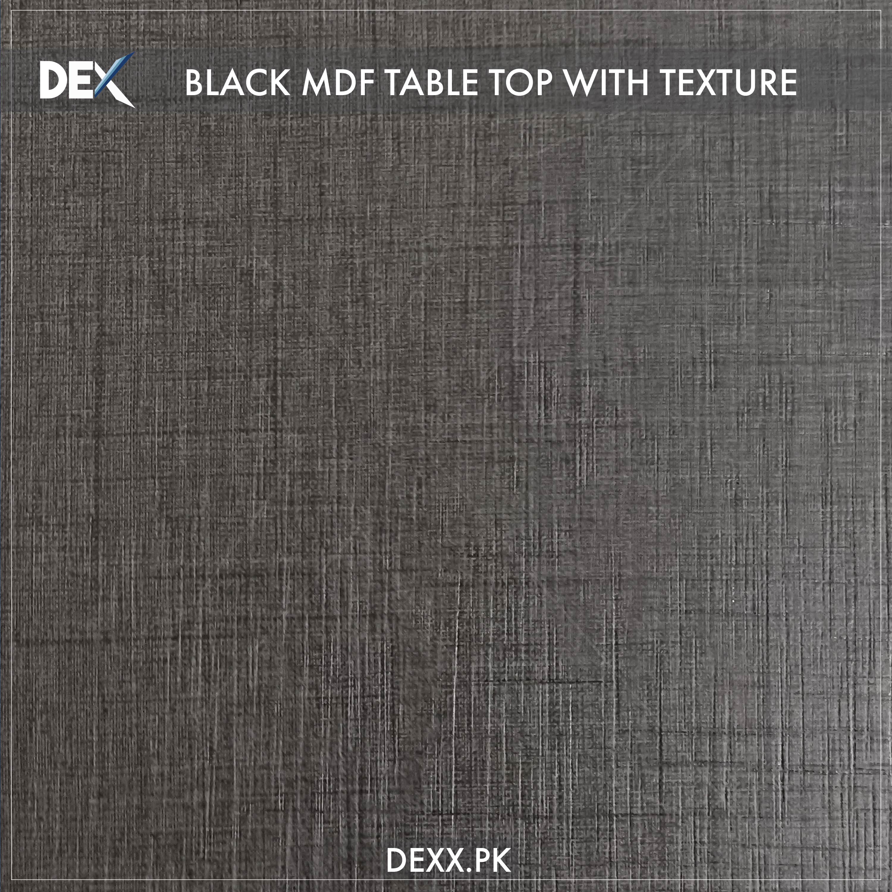 Large size Black Table top with texture for standing desk