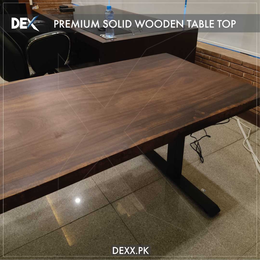 LIFT X3 | Smart standing desk with premium Solid wooden top 