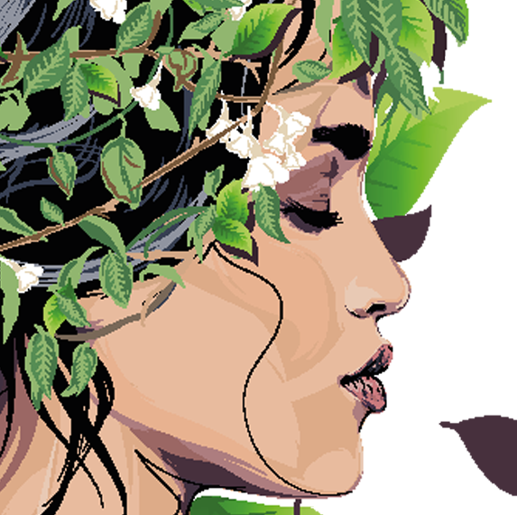 Reprographie "FLORAL"