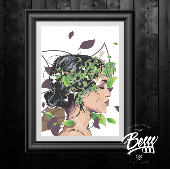 Reprographie "FLORAL"