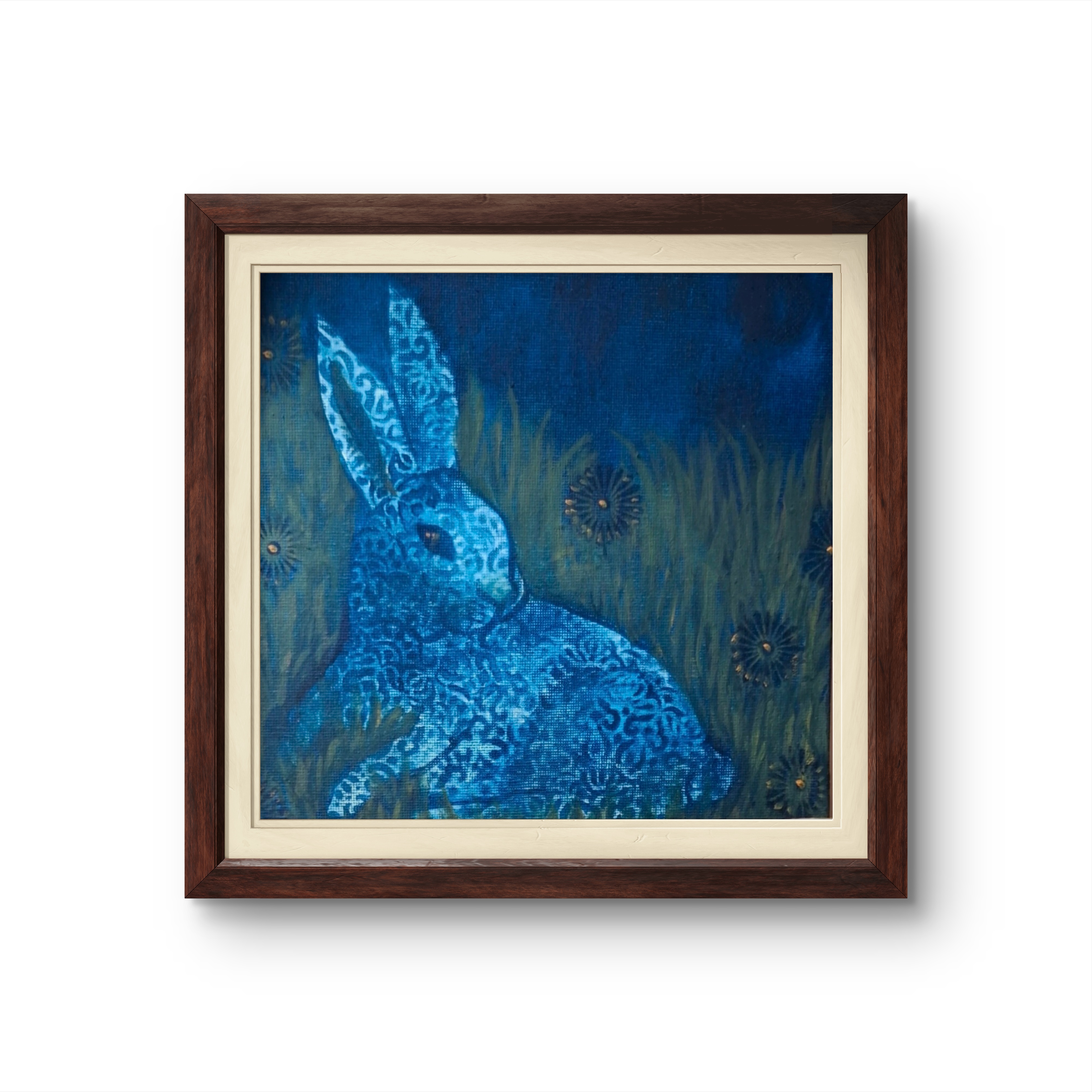 Kunstwerk 'Bunny Moon'