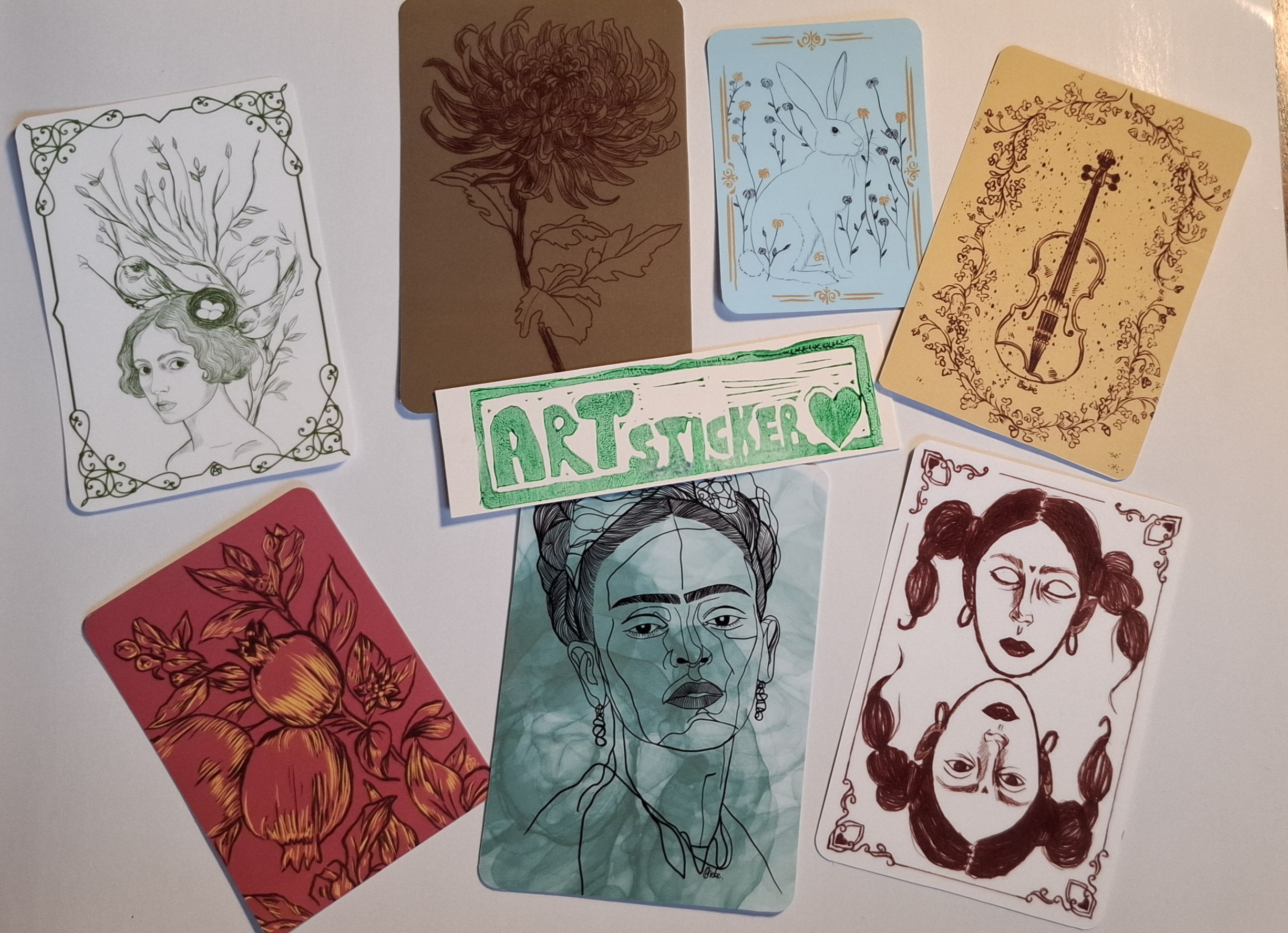 Art Sticker-Set