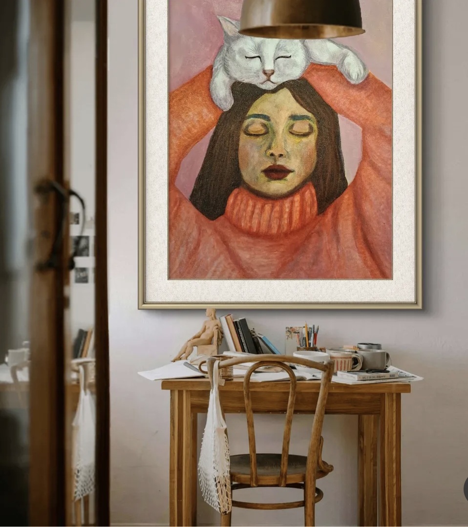 Love my Cat Finartprint