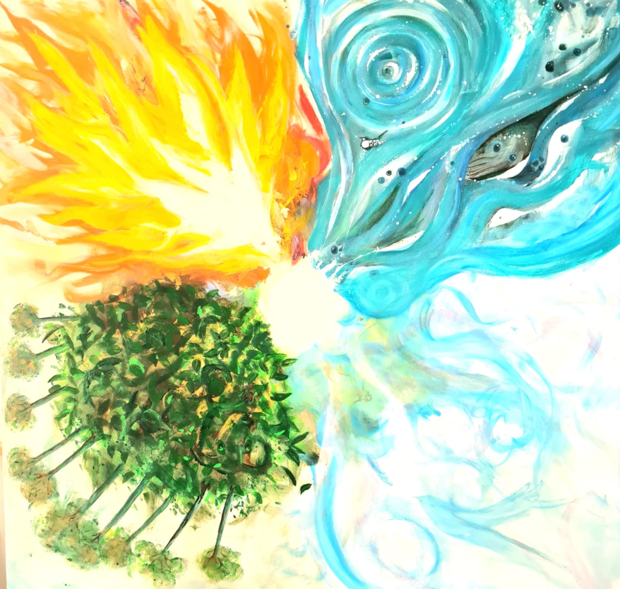 Element-All Painting 1m x 1m