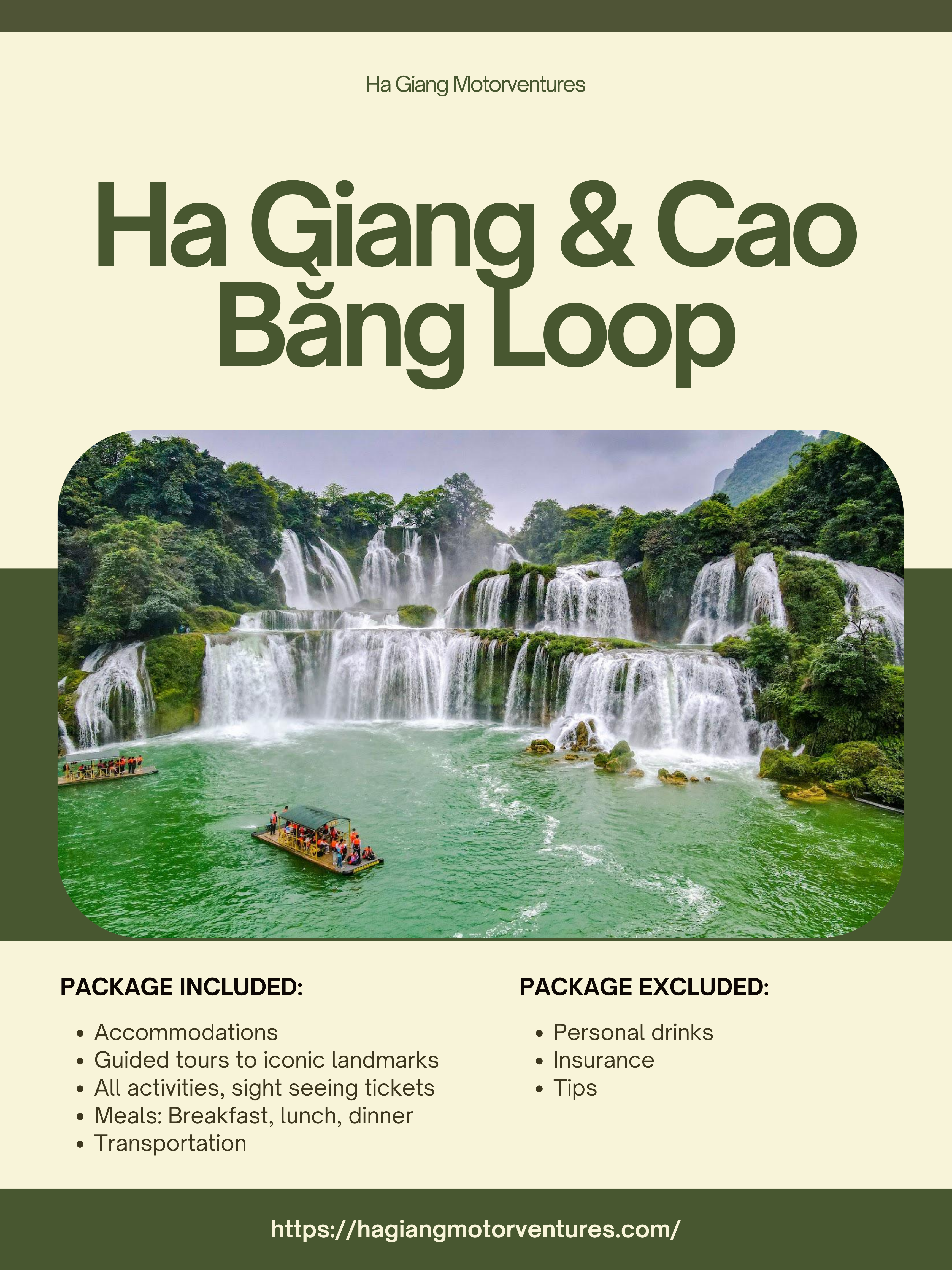 Ha Giang Loop - Cao Bang (Ban Gioc Waterfall) 5 Days 4 Nights