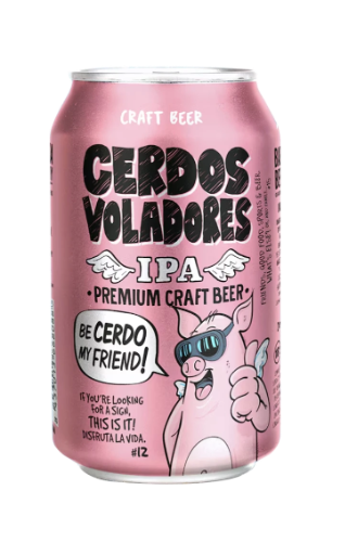 Cerveza Cerdos Voladores