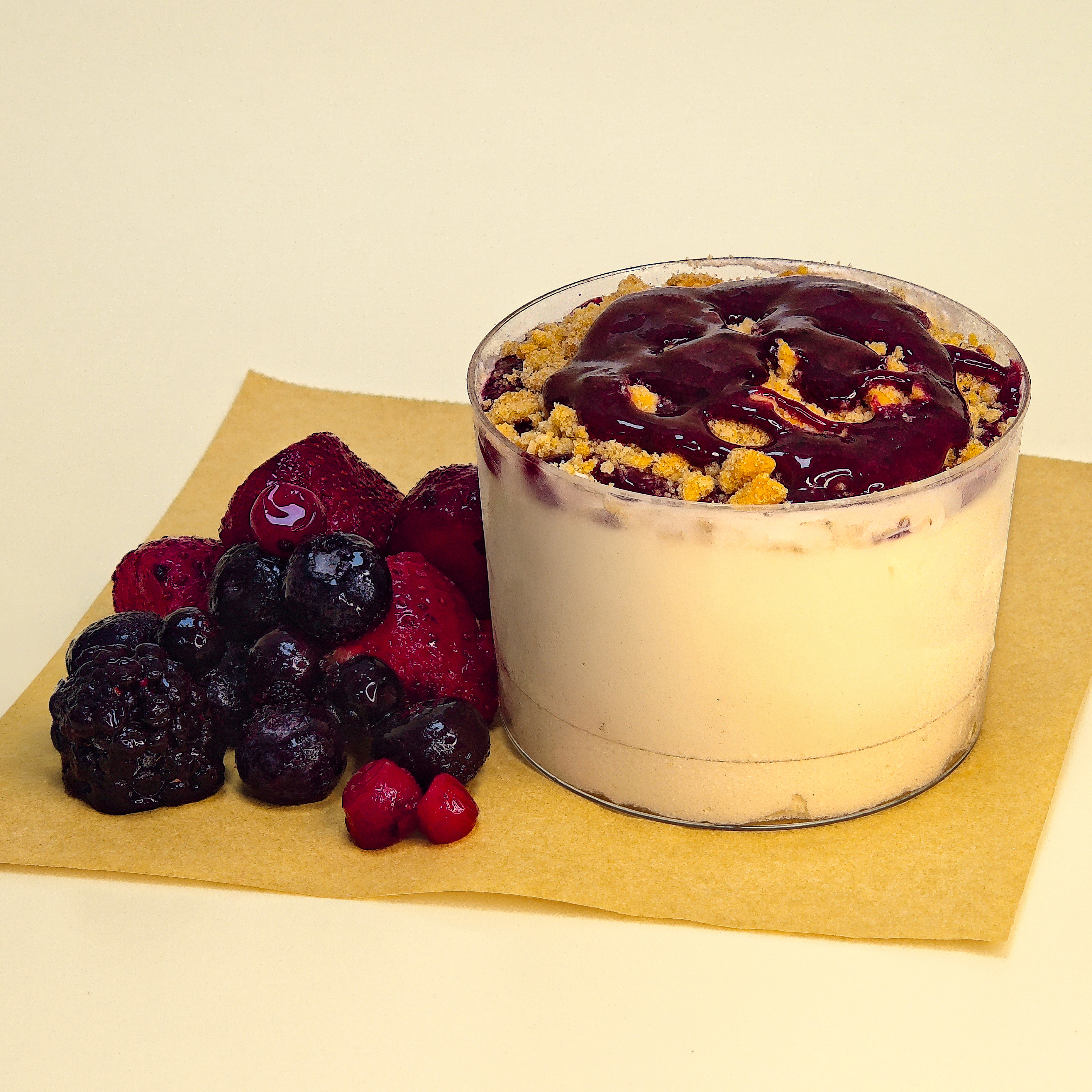 Cheesecake de frutos rojos