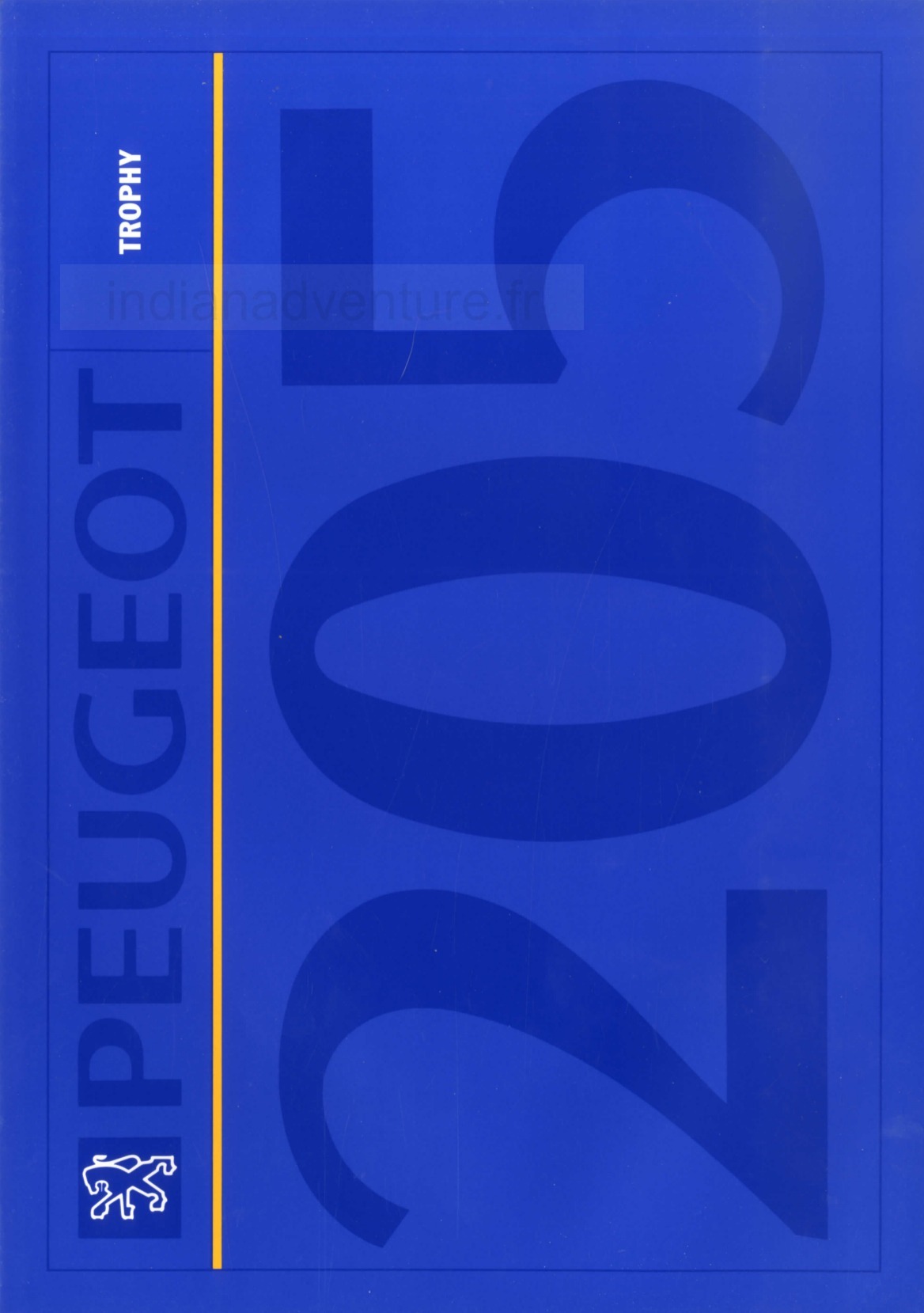 Brochure Peugeot 205 Trophy (Pays-Bas)