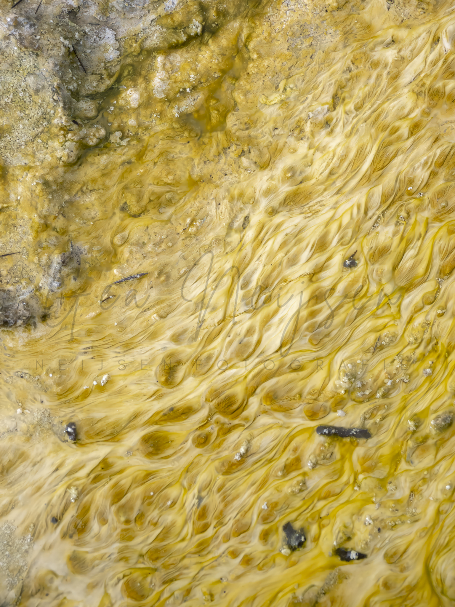 Abstract zwavellandschap