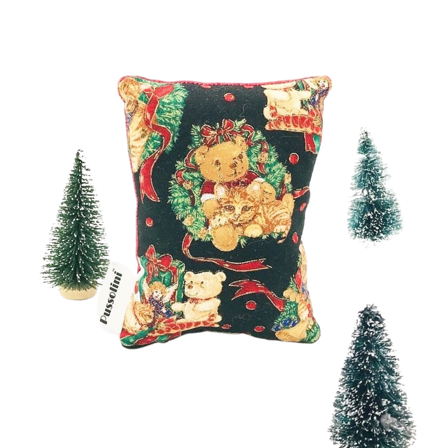 Pussolini Christmas vintage Cats & bears